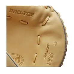 2023 Wilson A2000 PF33 Super Skin 33" Baseball Catcher's Mitt: WBW10098433 -Baseball Bats Sales Shop WBW100984 6 2023 A2000 C PF33SS 33 GreySS Blonde.png.cq5dam.web .1200.1200