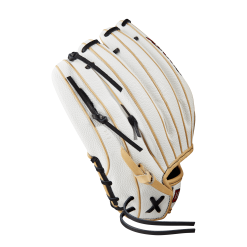 2023 Wilson A2000 H12 12" Infield Fastpitch Softball Glove: WBW10099212 -Baseball Bats Sales Shop WBW100992 3 A2000FP H12SS 12 WhiteSS Blonde Black