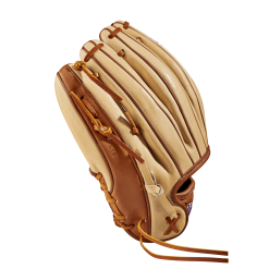 2023 Wilson A2000 SB22 11.75" Infield Fastpitch Glove: WBW1010161175 -Baseball Bats Sales Shop WBW101016 3 A2000 FP Sis Bates GM FP1975 1175 Blonde SaddleTan Purple