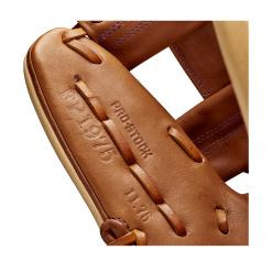 2023 Wilson A2000 SB22 11.75" Infield Fastpitch Glove: WBW1010161175 -Baseball Bats Sales Shop WBW101016 6 A2000 FP Sis Bates GM FP1975 1175 Blonde SaddleTan Purple