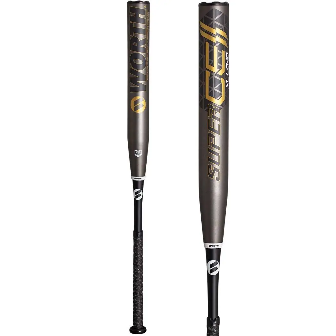 2022 Worth Supercell Gold XL 13.5" USA/ASA Slowpitch Softball Bat: WSG22A 1 2022 Worth Supercell Gold XL 13.5" USA/ASA Slowpitch Softball Bat: WSG22A